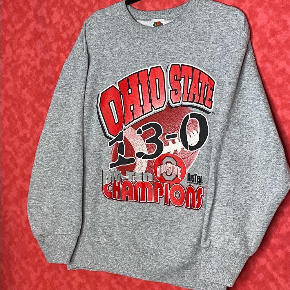 Vintage 2002 OSU 13-0 Undefeated Season Crewneck - Picture 1 of 4